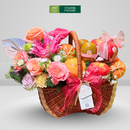 Giỏ Quà Trái Cây Cao Cấp Tặng Chúc Mừng Đối Tác Nữ