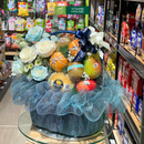 Giỏ Quà Trái Cây Nhập Khẩu Hoa Hồng Tặng Cô Giáo