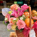 Giỏ Quà Trái Cây Cao Cấp Tặng Chúc Mừng Đối Tác Nữ