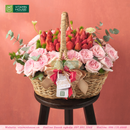 góc nghiêng - Giỏ Quà Dâu Tây, Hoa Hồng Tặng Người Thương