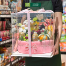 Giỏ Quà Trái Cây Nho, Cherry Nhập Khẩu Tặng Sinh Nhật Vợ Yêu