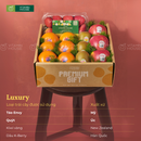 Hộp Quà Trái Cây Quýt, Dâu Hàn, Món Quà Thăm Bệnh Ý Nghĩa, Tươi Sạch