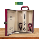 Hộp Rượu Đôi Da Đỏ Bản Đồ (043-M03)