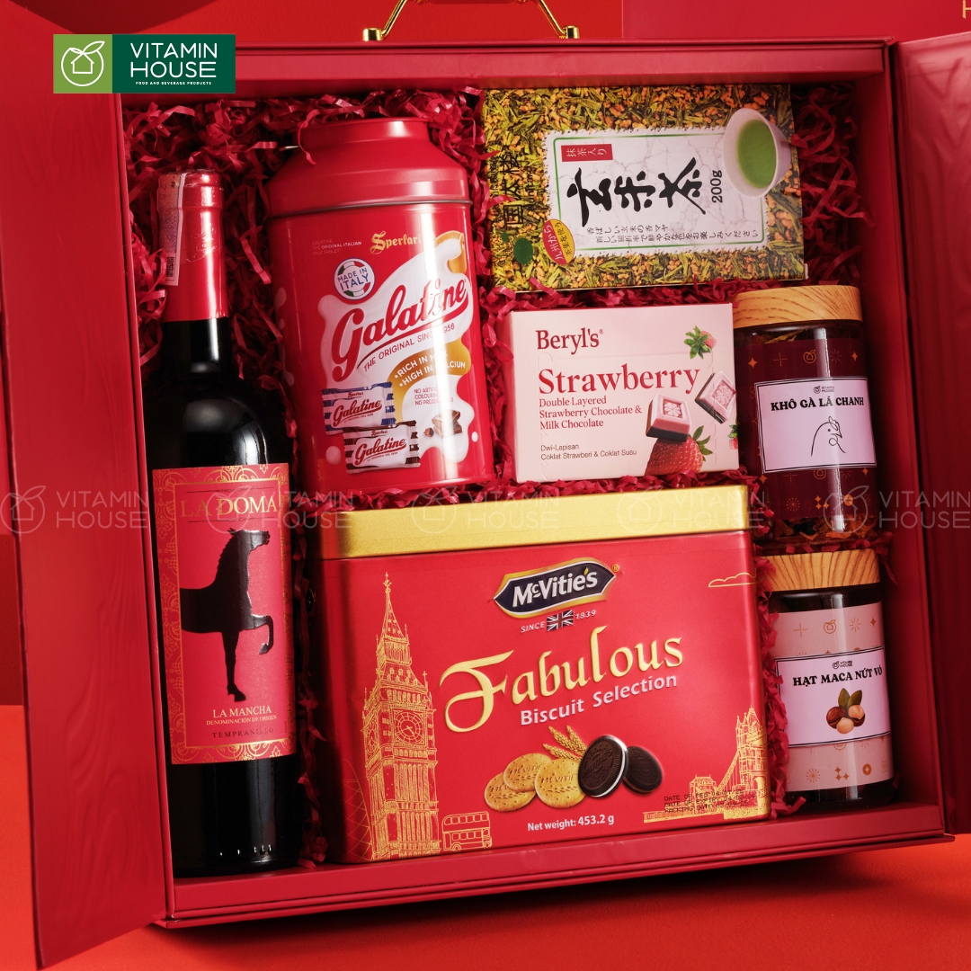 Hộp Quà Trái Cây Cam, Táo Nhập Khẩu Dịp 8/3