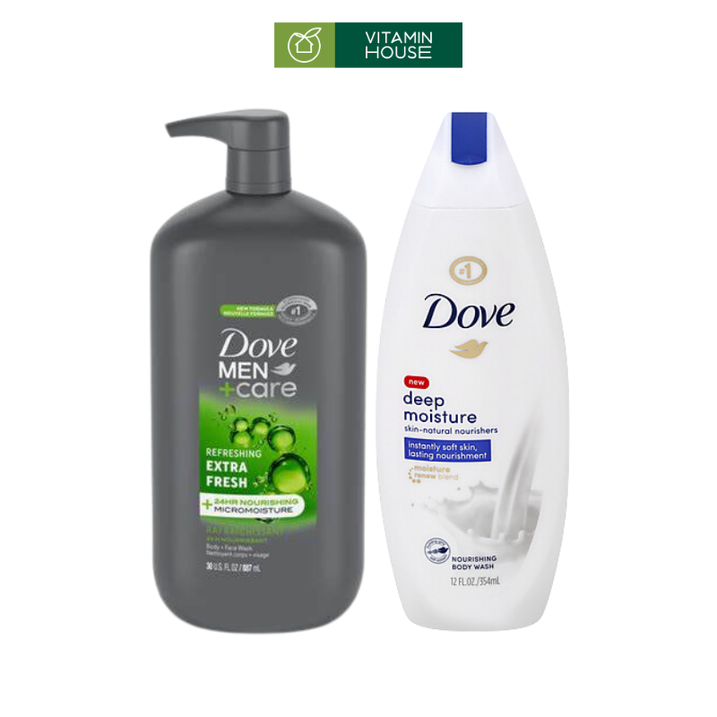 Sữa Tắm Dove Mỹ Chai