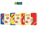 Hộp bánh Unibic Fine Selections Xanh/Đỏ/Vàng 360g