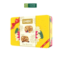 Hộp bánh Unibic Fine Selections Xanh/Đỏ/Vàng 360g