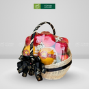 Giỏ Quà Trái Cây Táo Lê Nhâp Khẩu Đi Đám Tang