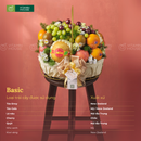 Giỏ Quà Trái Cây Táo Đỏ, Nho Xanh, Lê Hàn Thăm Bệnh Ý Nghĩa