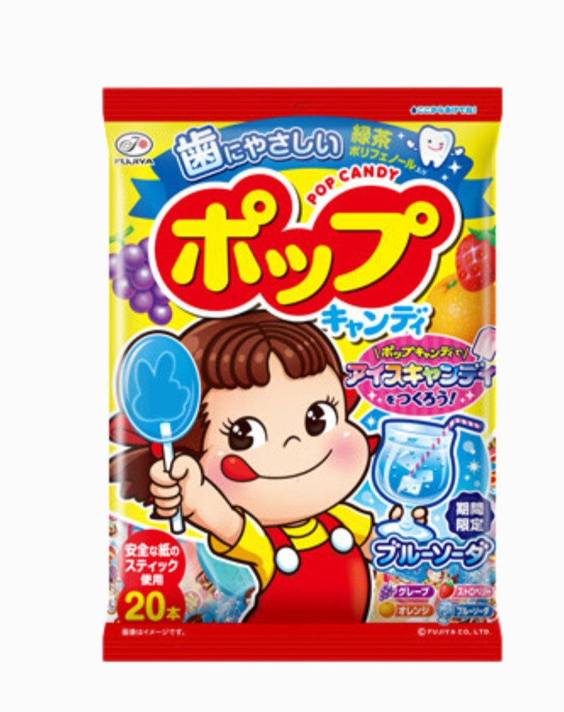 Kẹo Mút Trái Cây Chống Sâu Răng Fujiya Nhật Gói 20 Cái