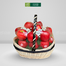 Giỏ Quà Trái Cây Táo Lê Nhâp Khẩu Đi Đám Tang
