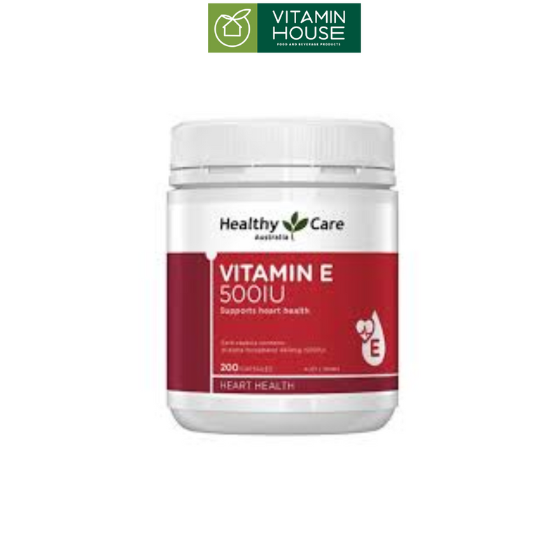 Viên uống vitamin E Healthy Care Úc 200v