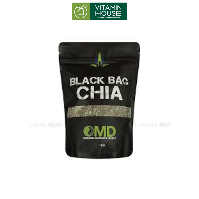 Hạt Chia Black Bag Chia OMD Úc Gói 1kg