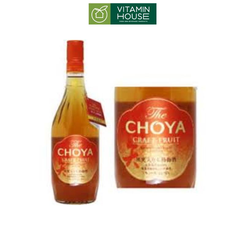 Rượu Mơ The Choya Craft Fruit 720ml