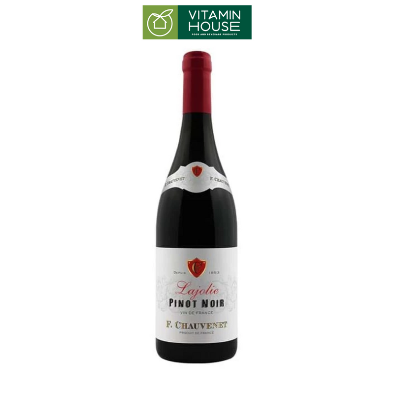 Rượu Vang Pháp F. Chauvenet Lajolie Pinot 75cl