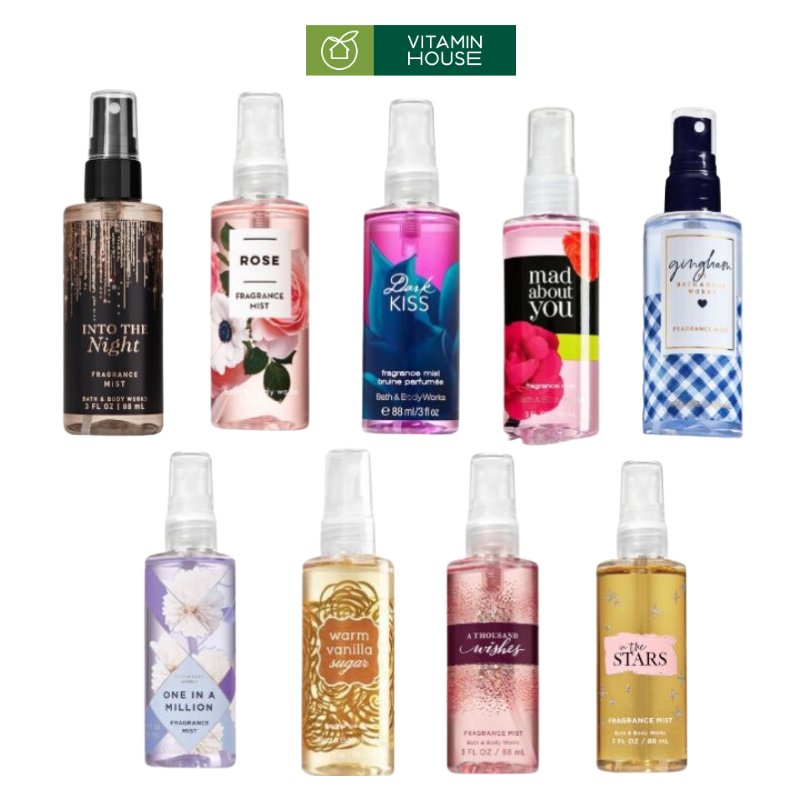 Chai Bodymist BBW 88ml (Mã Chung)