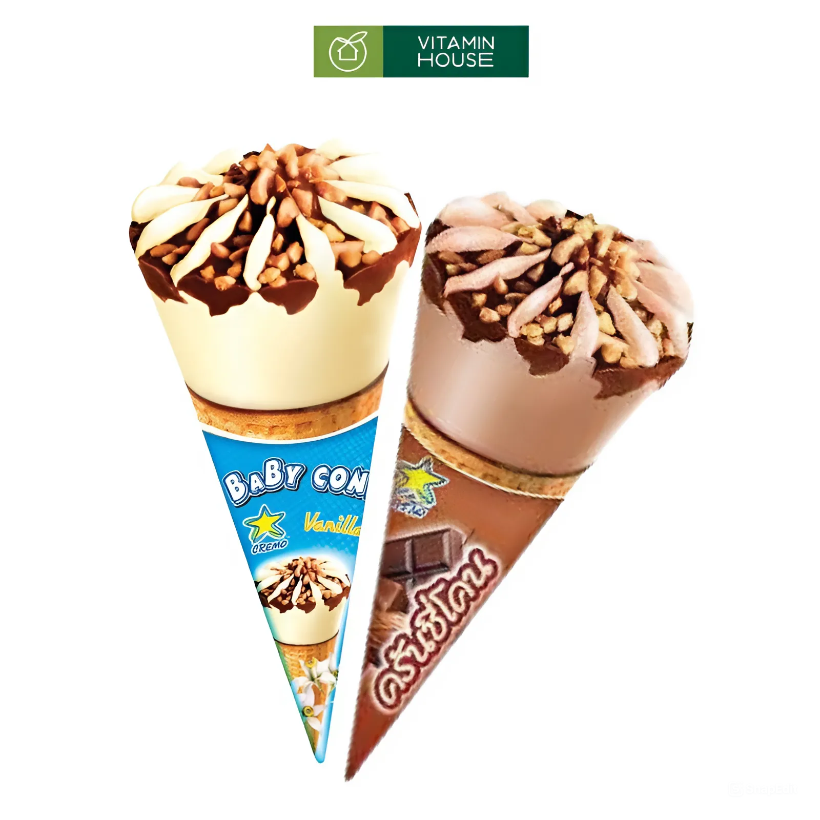 Kem Baby Cone Ngọt Ngào Mát Lạnh