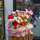 Giỏ Quà Trái Cây Lựu Ấn Độ Nhập Khẩu  & Hoa Tặng Bác Sĩ