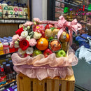 Giỏ Quà Trái Cây Lựu Ấn Độ Nhập Khẩu  & Hoa Tặng Bác Sĩ