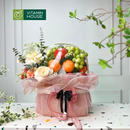 Giỏ Quà Trái Cây Táo Đỏ Nhập Khẩu & Hoa Tặng Người Tri Kỉ