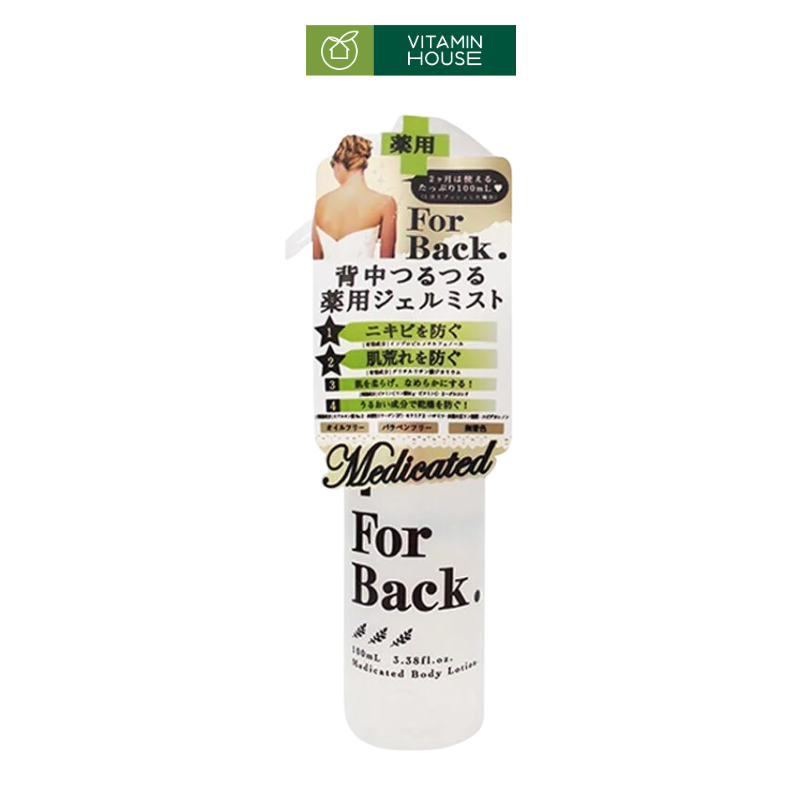 Xịt Trị Mụn Lưng For Back