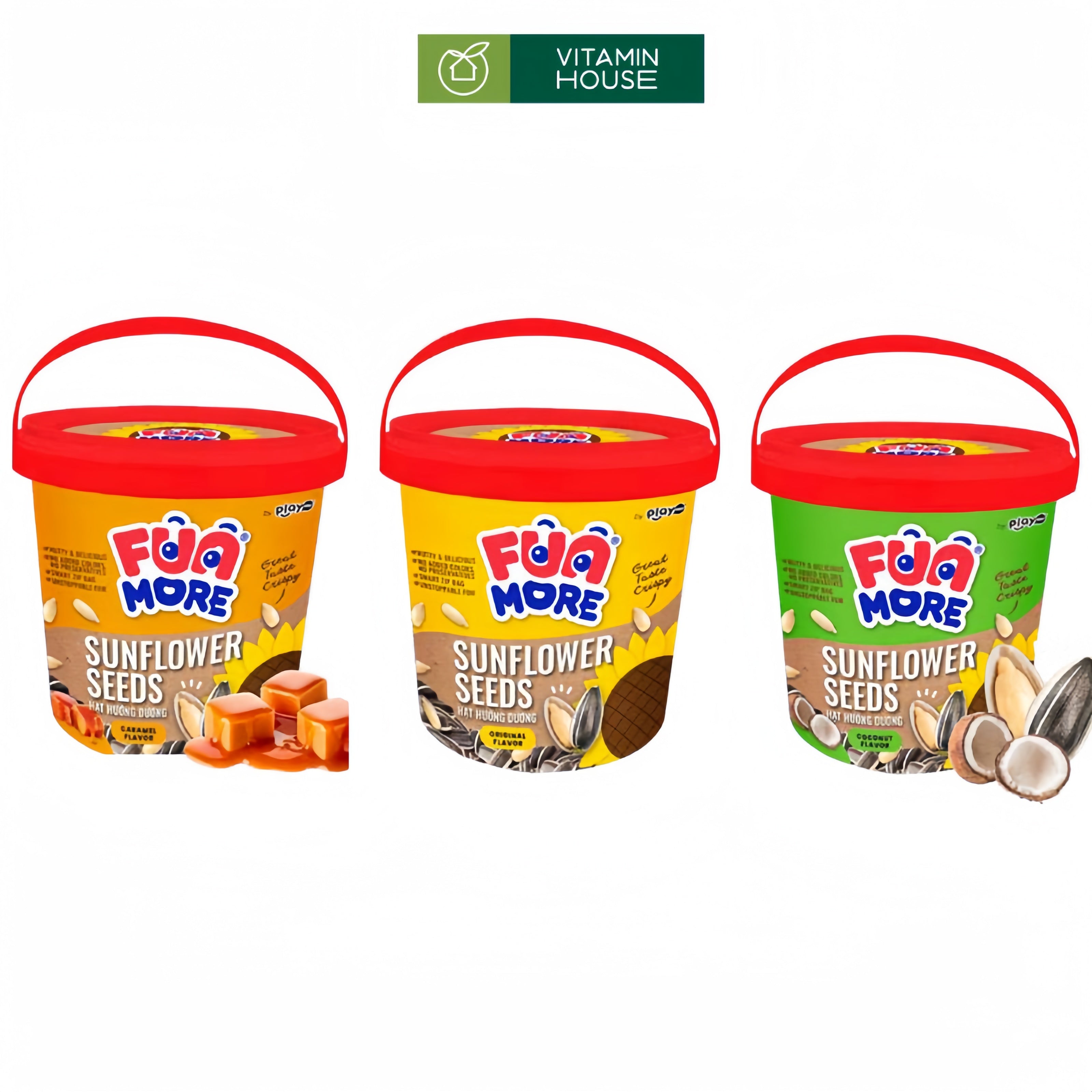 Xô Hạt Hướng Dương Hương Funmore 340g