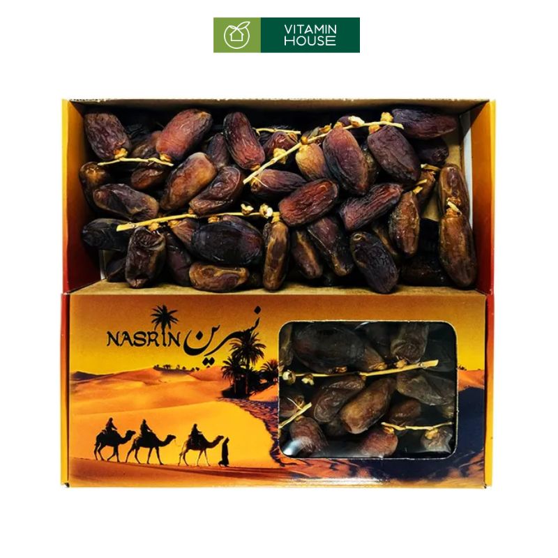 Chà Là Sấy Nguyên Cành Nasrin Tunisia 500G