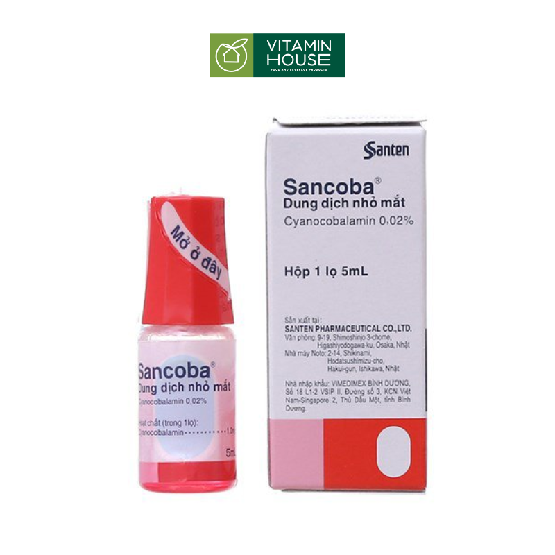 Thuốc Nhỏ Mắt Cận Sancoba 5ml