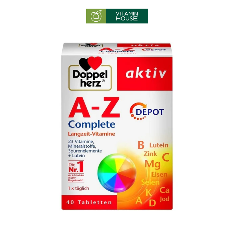 Vitamin & Khoáng Chất A-Z Depot Doppelherz Hộp 30 Viên