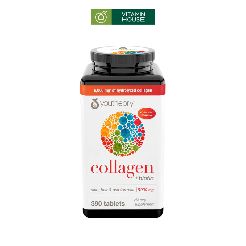 Collagen with Biotin Youtheory Nữ 390v