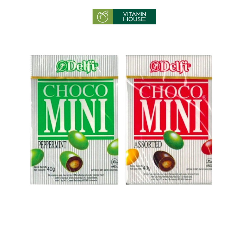 Kẹo Socola Giòn Chocomini Hộp 40g