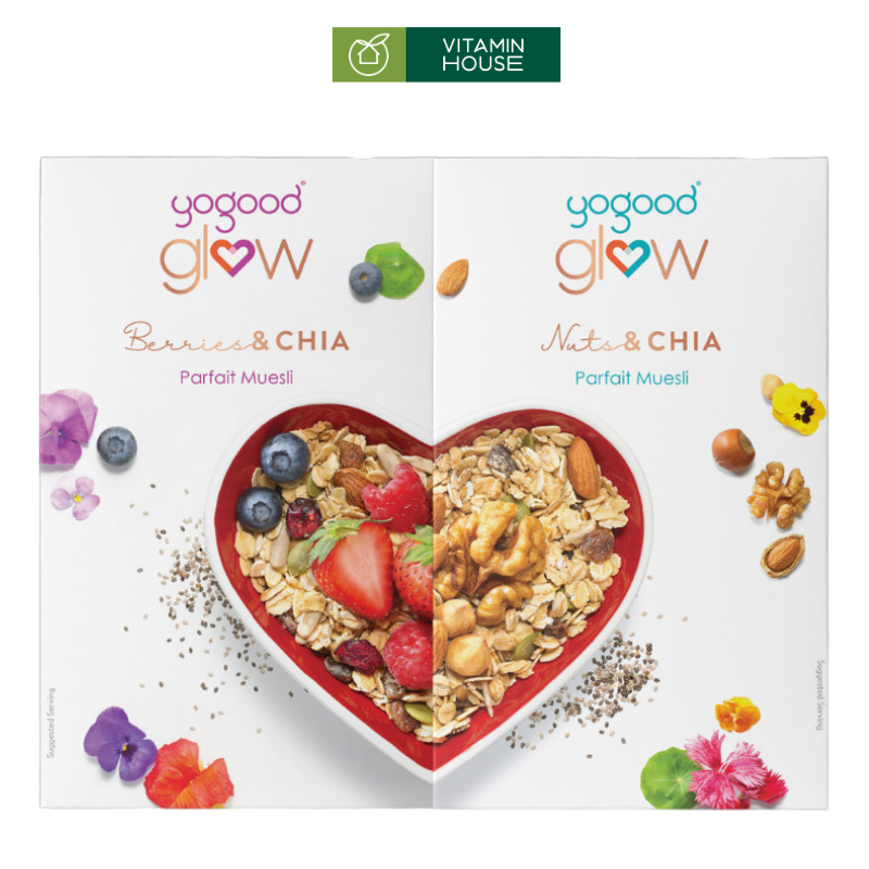 Ngũ Cốc Hạt Chia Parfait Muesli Yogood Hộp 350g