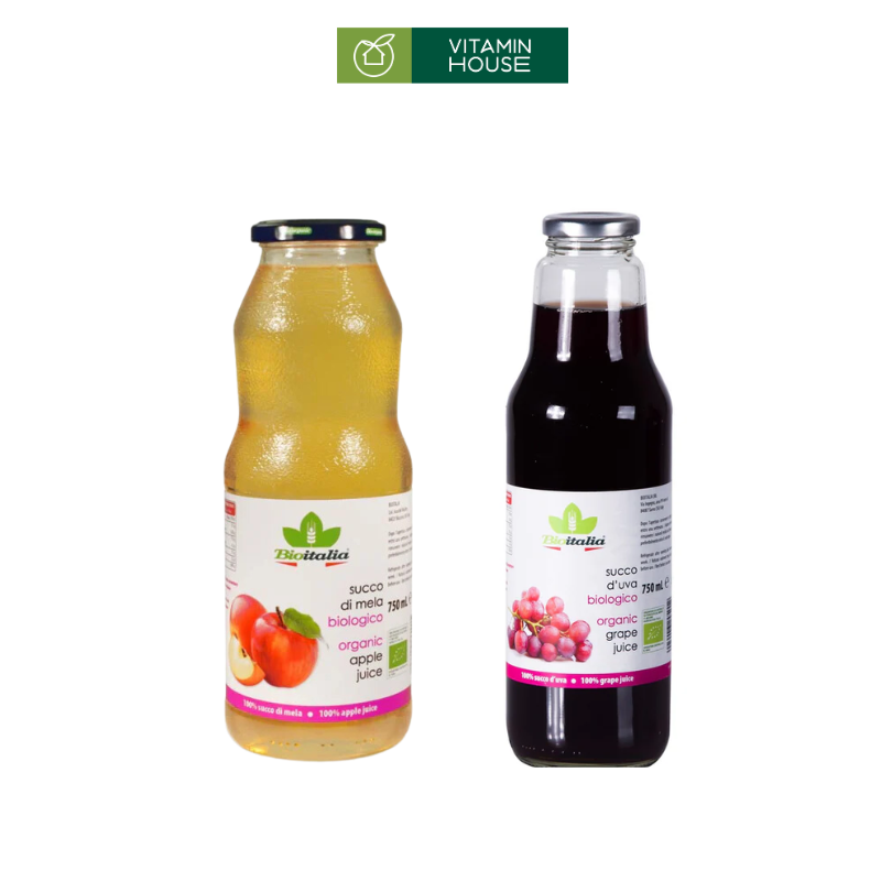 Nước Ép Organic Bioitalia Ý Chai 750ml