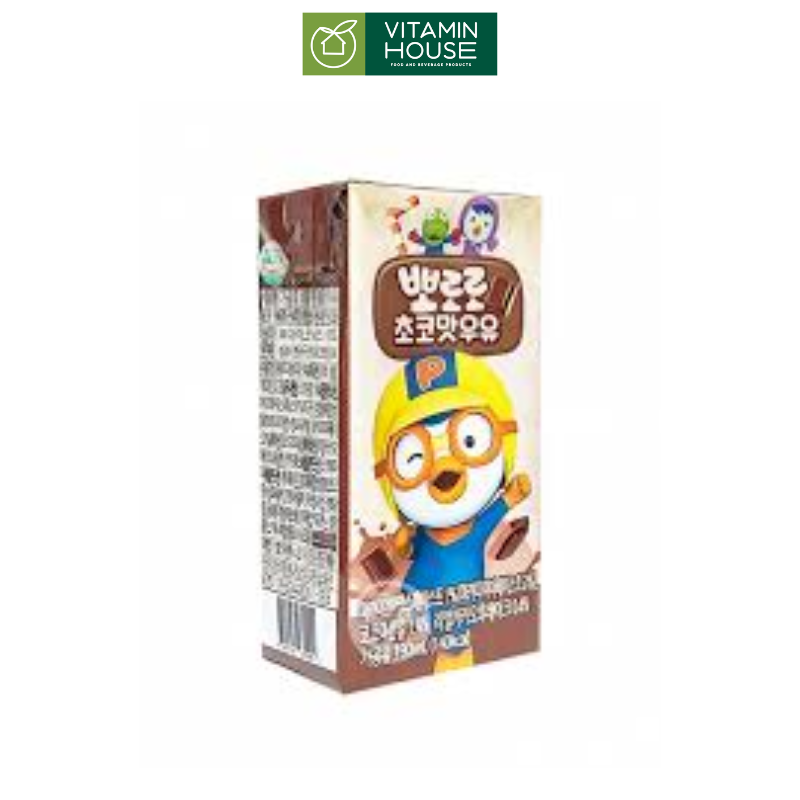 Sữa Dinh Dưỡng Vị Chocolate Pororo Yonsei HQ Hộp 190ml