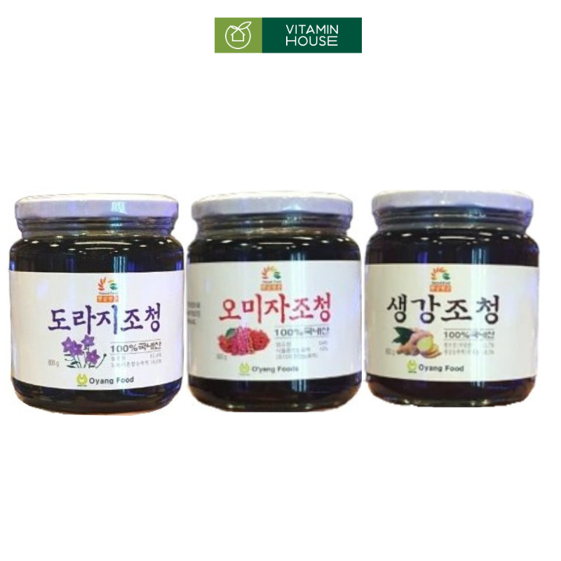 Trà mật ong O'yang Foods Hủ 800g