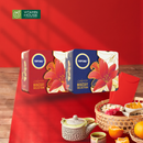 Hộp bánh Oxford Delicious Cream Biscuits Đỏ 168g