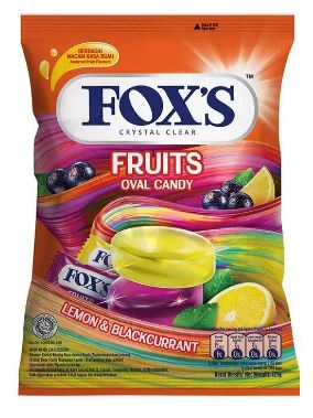 Kẹo Trái Cây Foxs Fruits Gói 125g