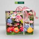 Giỏ Quà Trái Cây trang trí hoa tươi Vali Sang Trọng Chúc Mừng Sự Kiện, Dịp Lễ Đặc Biệt