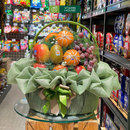 Giỏ Trái Cây Kiwi, Nho và Quýt Chúc Mừng Ngày Đặc Biệt