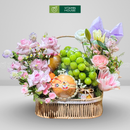 Giỏ Trái Cây Lê Hàn, Kiwi, Quýt. Món Quà Ý Nghĩa Chúc Mừng Thầy Giáo, Cô Giáo