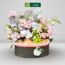 Giỏ Trái Cây Lê Hàn Quốc Trang Trí Hoa Tươi Đẹp Rực Rỡ Tặng Sinh Nhật