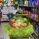 Giỏ Trái Cây Xanh Lá Trang Trí Đẹp Mắt Tặng Người Thân Gia Đình