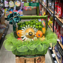 Giỏ Trái Cây Xanh Lá Trang Trí Đẹp Mắt Tặng Người Thân Gia Đình