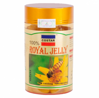 Viên Uống Sữa Ong Chúa Royal Jelly Costar Úc Hộp 100 Viên