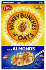 Ngũ Cốc Post Honey Bunches Almond Hộp 410g