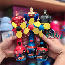 Kẹo Đồ Chơi Quạt & Con Dấu DC Super Friends