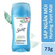 Lăn Khử Mùi Secret Shower Fresh 73g