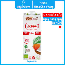 Sữa Dừa Không Đường EcoMil TBN Hộp 1L