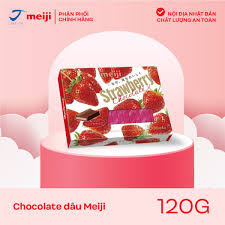 Hộp Chocolate Meiji Strawberry 120g