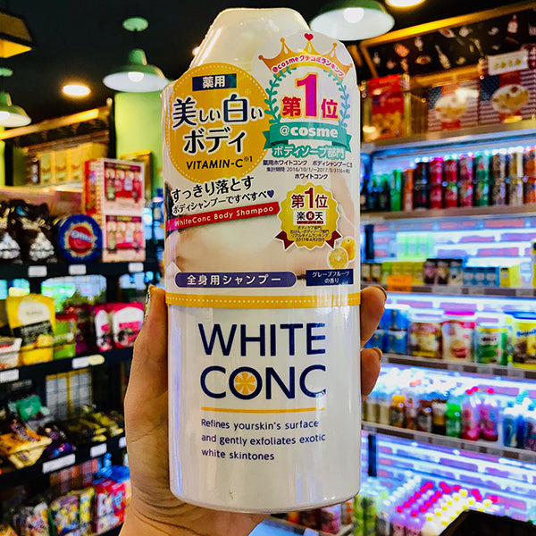 Sữa Tắm Trắng Da White Conc Nhật Chai 360ml